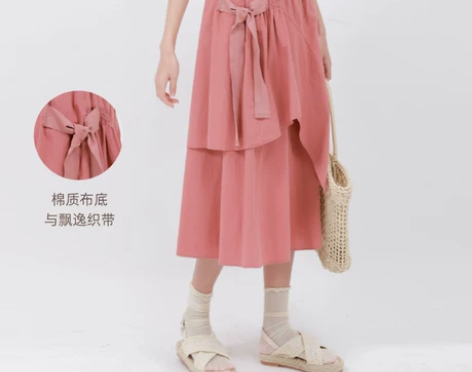 BBFER丨本依凡春夏女士不规则文艺风双层...