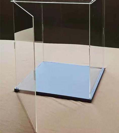 超大尺寸透明开门展示防尘收纳盒车模模型动漫...