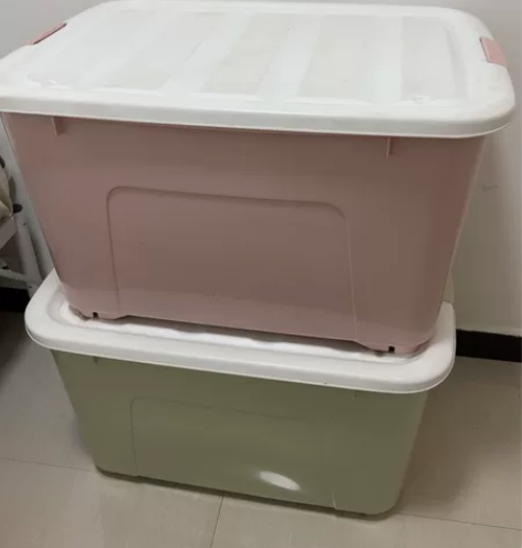 170L收纳箱塑料特大号 超大整理箱 摔不...
