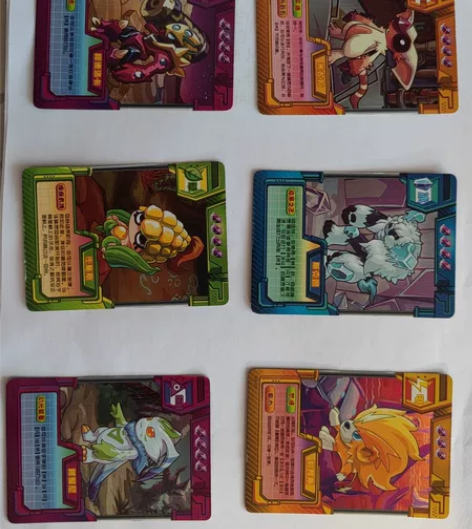 童年回忆赛尔号杀游戏卡 内含:闪卡6张,身...