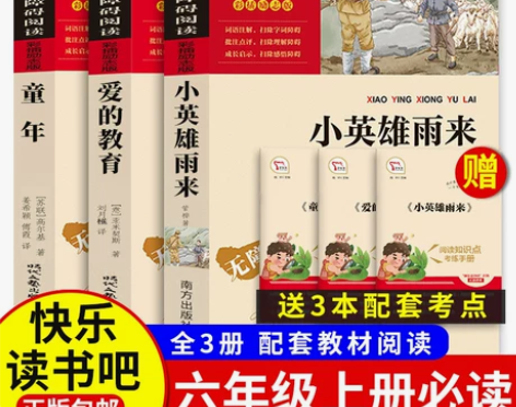 童年爱的教育小英雄雨来六年级上册必读的课外...