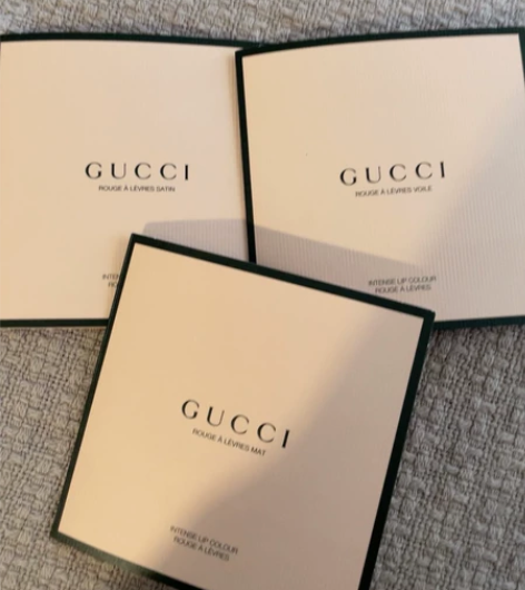 gucci古驰口红唇膏小样 倾色丝润唇膏倾...
