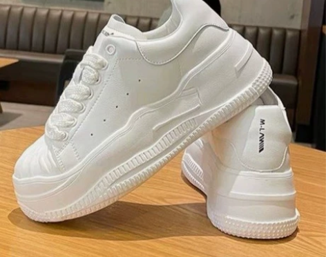 新款小白鞋女百搭学生运动鞋老爹鞋板鞋爆款休...