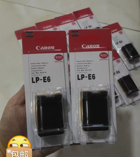 全新正品佳能原装电池LP-E6电池佳能5D...