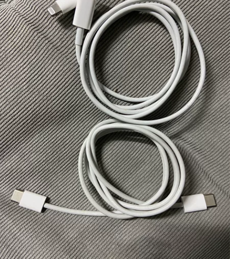 苹果13快充数据线ipad双c原装充电线平...