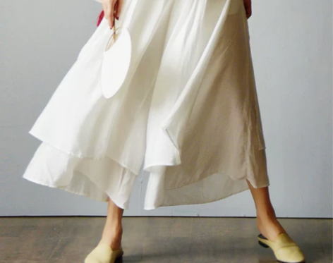 中式禅意复古棉麻阔腿裤女夏裙裤茶服瑜伽打坐...