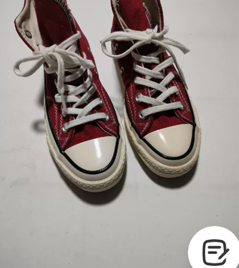 匡威女鞋36码九新细节看图 感兴趣的话点“...