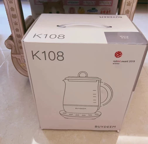 北鼎K108全新养生壶玻璃花茶壶电水壶煮茶...