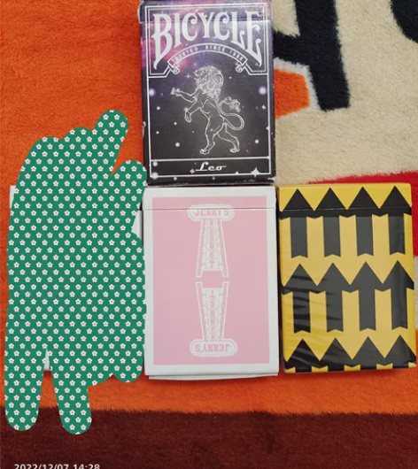 花切扑克牌 狮子座v1，黄箭头，粉天梯相关...