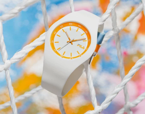 {专属}FILA斐乐手表男女情侣学生硅胶运...