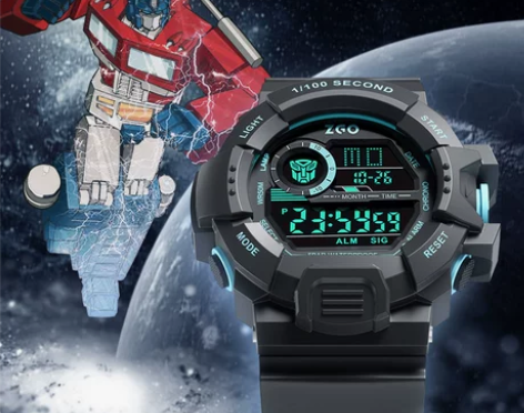 手表男学生儿童小学生运动初中男孩男童防摔中...