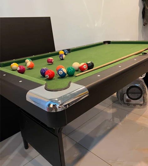 全新台球桌,附加乒乓球桌面 感兴趣的话点“...