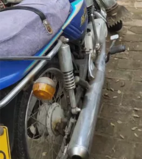 豪爵AS一百96年原装进口机 换个踏板摩托...