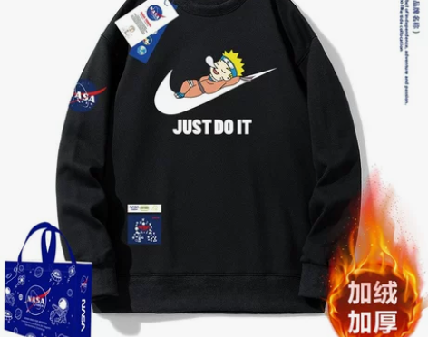 NASATIDENY官网联名卫衣男春秋冬款...