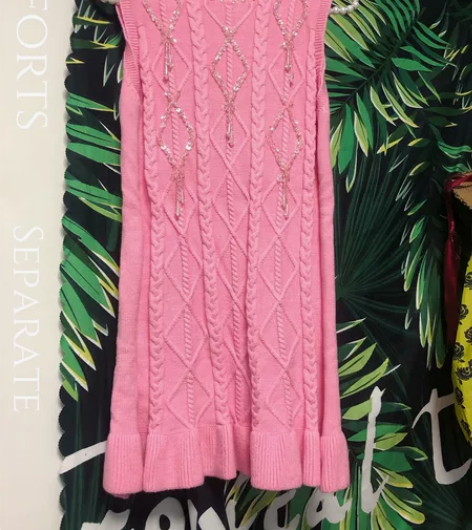 重工泰钉珠双股立体荷叶裙、均码、有弹力长度...