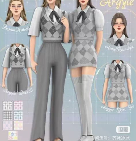 模拟人生4服装mod，50G超大合集，男女...