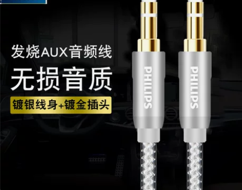 Philips/飞利浦 3.5耳机发烧级镀...