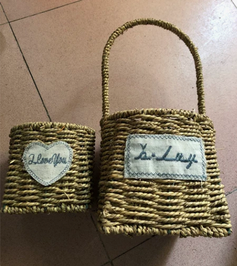 拍照/装饰手提编织花篮 感兴趣的话点“我想...