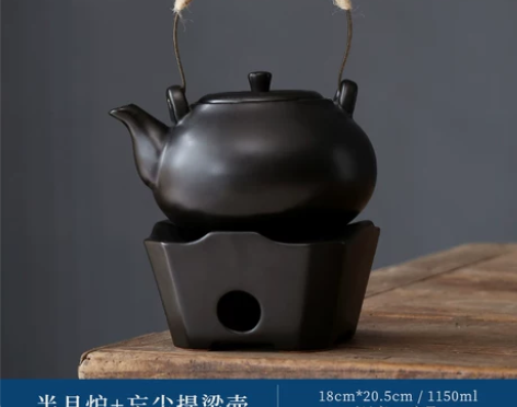 炭火炉煮茶器煮茶壶复古风茶馆家用户外茶具煮...