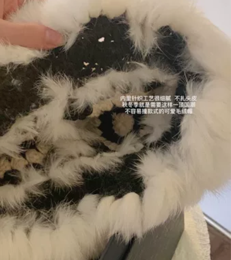 国潮醒狮针织毛绒帽 醒狮帽!真有你的 难怪...