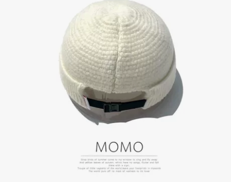 帽子瓜皮帽男秋冬季韩版针织毛线复古地痞帽嘻...