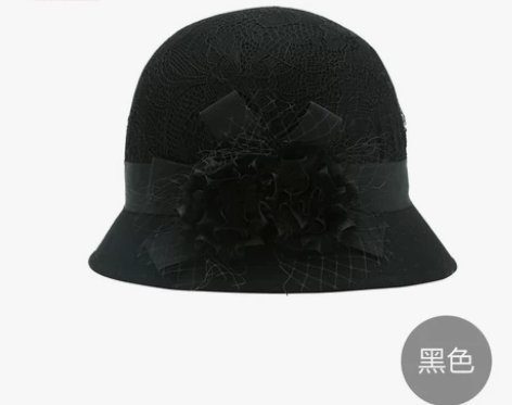 thantrue韩版羊毛呢帽子秋冬盆帽女士...