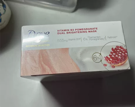 多芬植萃发酵甄选VB3石榴精粹双效焕亮面膜...