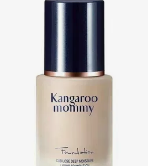 袋鼠妈妈 燕窝深润粉底液不卡粉 持久保湿遮...