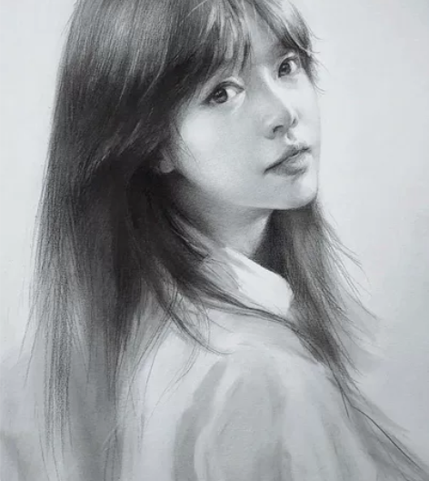素描画像彩铅人物头像定制水彩肖像画代画真人...