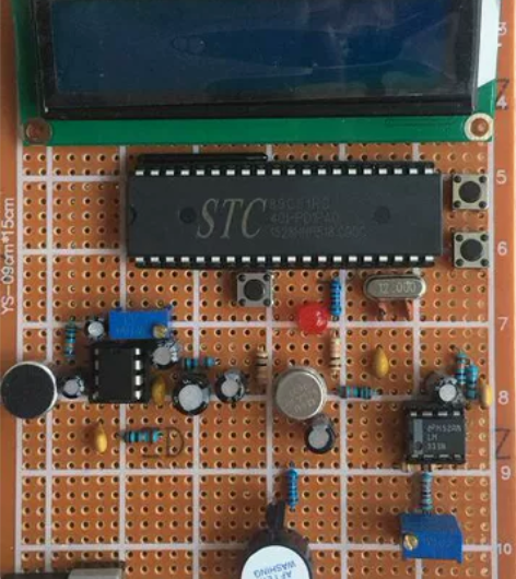 51单片机分贝仪 噪声监测 噪音检测 系统...