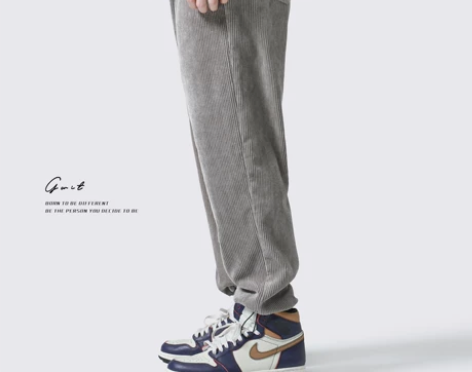 GWIT 霜花柔整灯芯绒 春秋新款日系宽松...