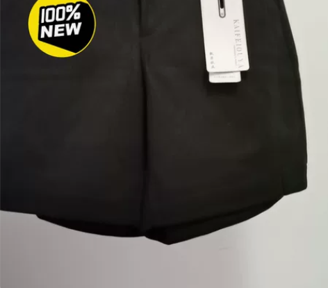 翻箱倒柜出来还有这么条裤子，全新西装女款短...