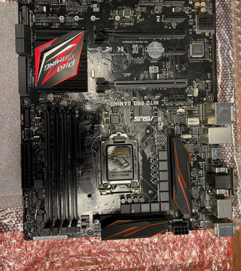 华硕H170PRO GAMING，媳妇儿换...