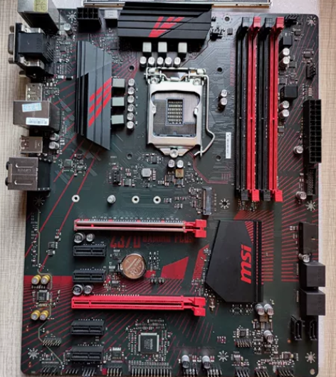 微星Z370 gaming plus主板，...