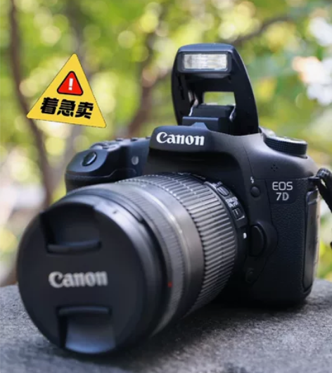 佳能7d单反套机，带ef-s18-135防...