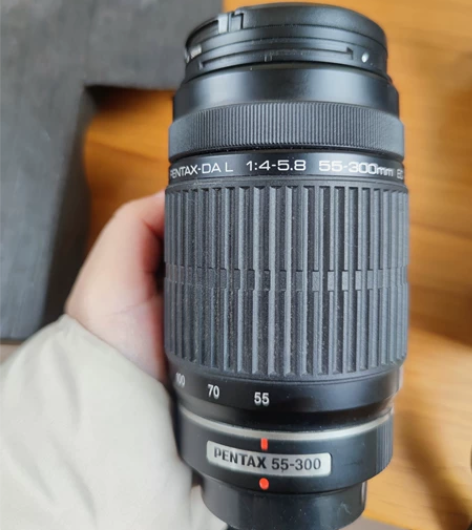 宾得 55-300mm，镜头买来基本没怎么...