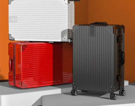 行李箱女密码学生铝框拉杆箱28万向轮男密码...