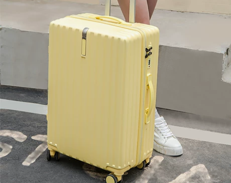 旅行箱 新行李箱男女马卡龙耐用双封闭干湿分...