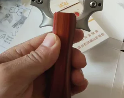 弹弓440C不锈钢扁皮免绑天蓬盖世英雄夹片...