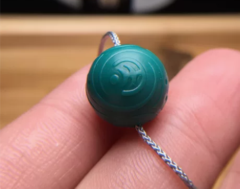 原矿绿松石地狱色系玉化博古珠 全品无暇，高...