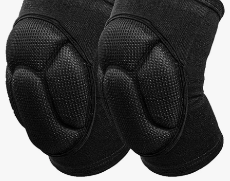 跨境保护性护膝护膝厚海绵防滑防撞护膝套1对...