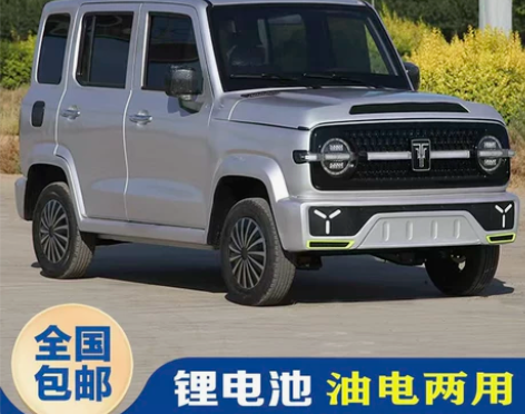 新能源电动汽车成人家用老年代步车全封闭油电...
