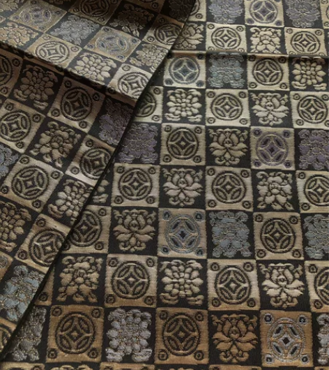 kiya喜屋市松七宝袋带和服 材质：正绢尺...