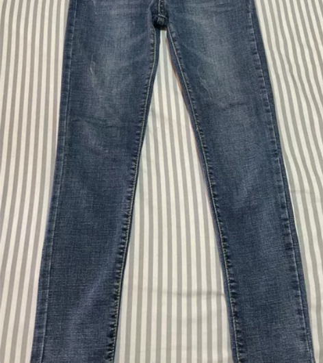 皮尔卡丹牛仔裤女2022春季新款高腰显瘦修...