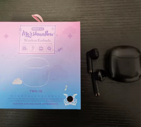 remax睿量蓝牙耳机真无线棉花糖半入耳式...
