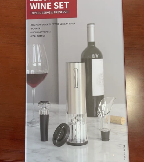 全新红酒电动开瓶器套装礼盒 感兴趣的话点“...
