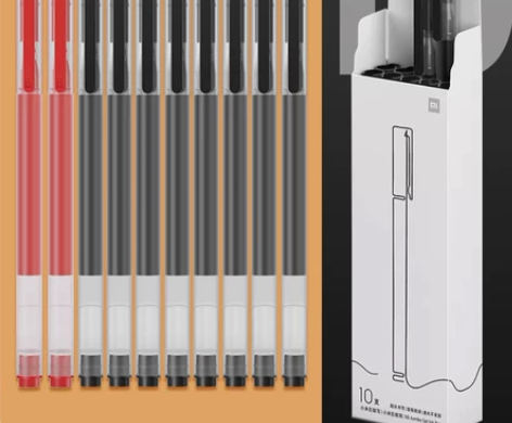 小米巨能写中性笔，整盒装，全新包邮 一盒1...