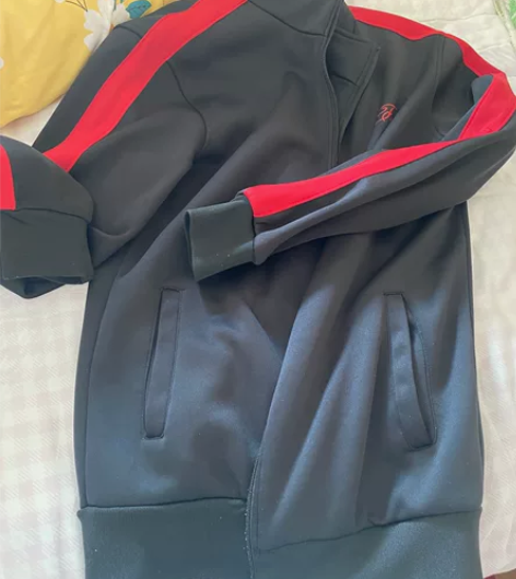 男式加绒运动服套装，适合120～150斤人...