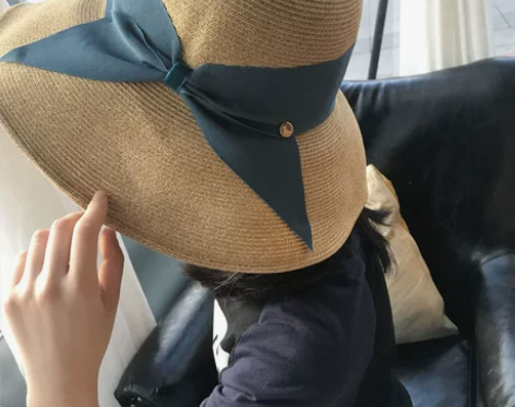 刘亦菲同款草帽夏季日本防UV紫外线沙滩防晒...