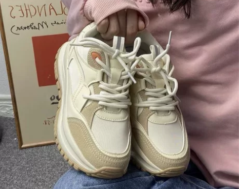 复古女鞋运动鞋女2022新款百搭透气休闲i...